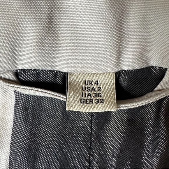 AUTH Burberry Trench Coat NWOT Nova Check Jacket Sz 2/XS - Picture 4 of 9